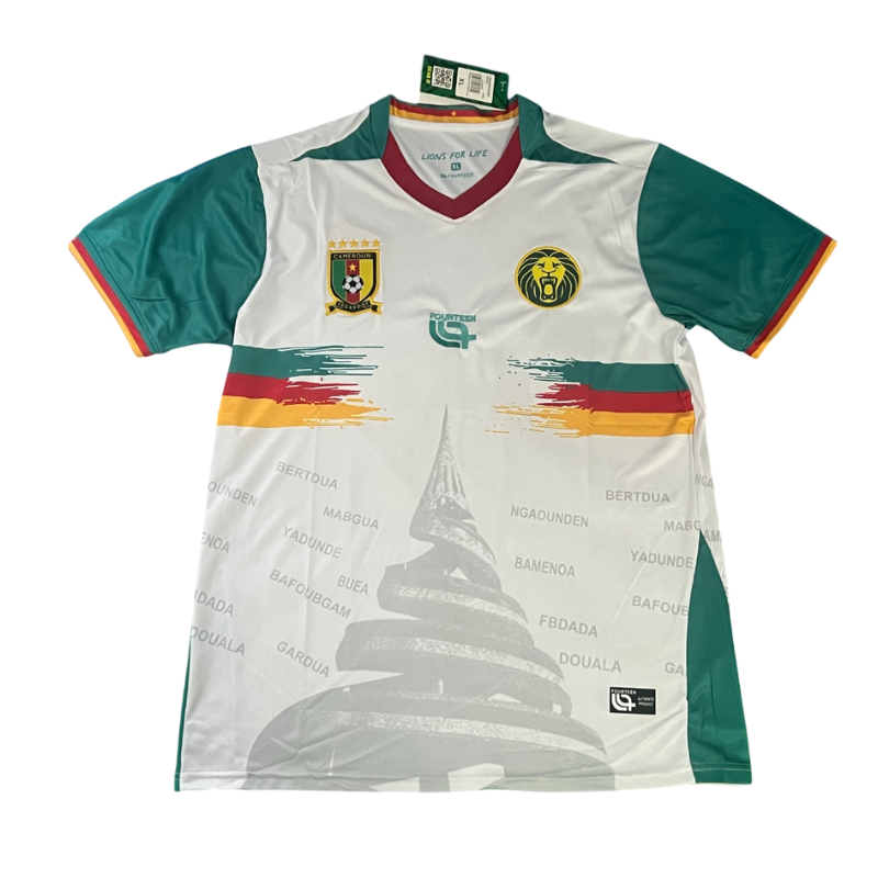 MAILLOT CAMEROUN BLANC