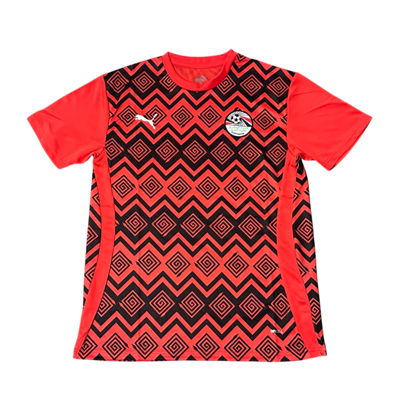 MAILLOT EGYPTE ROUGE NOIR