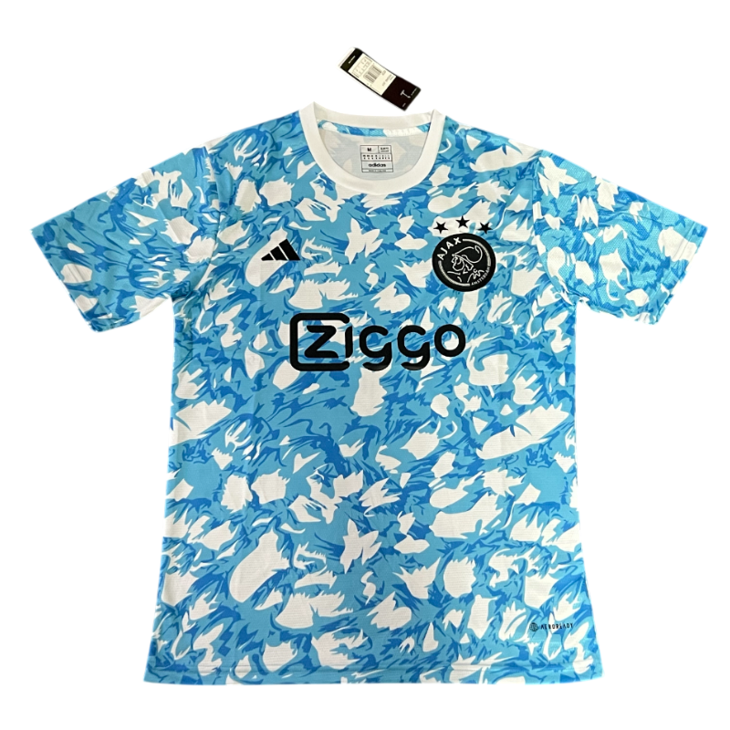 MAILLOT AJAX BLEU BLANC