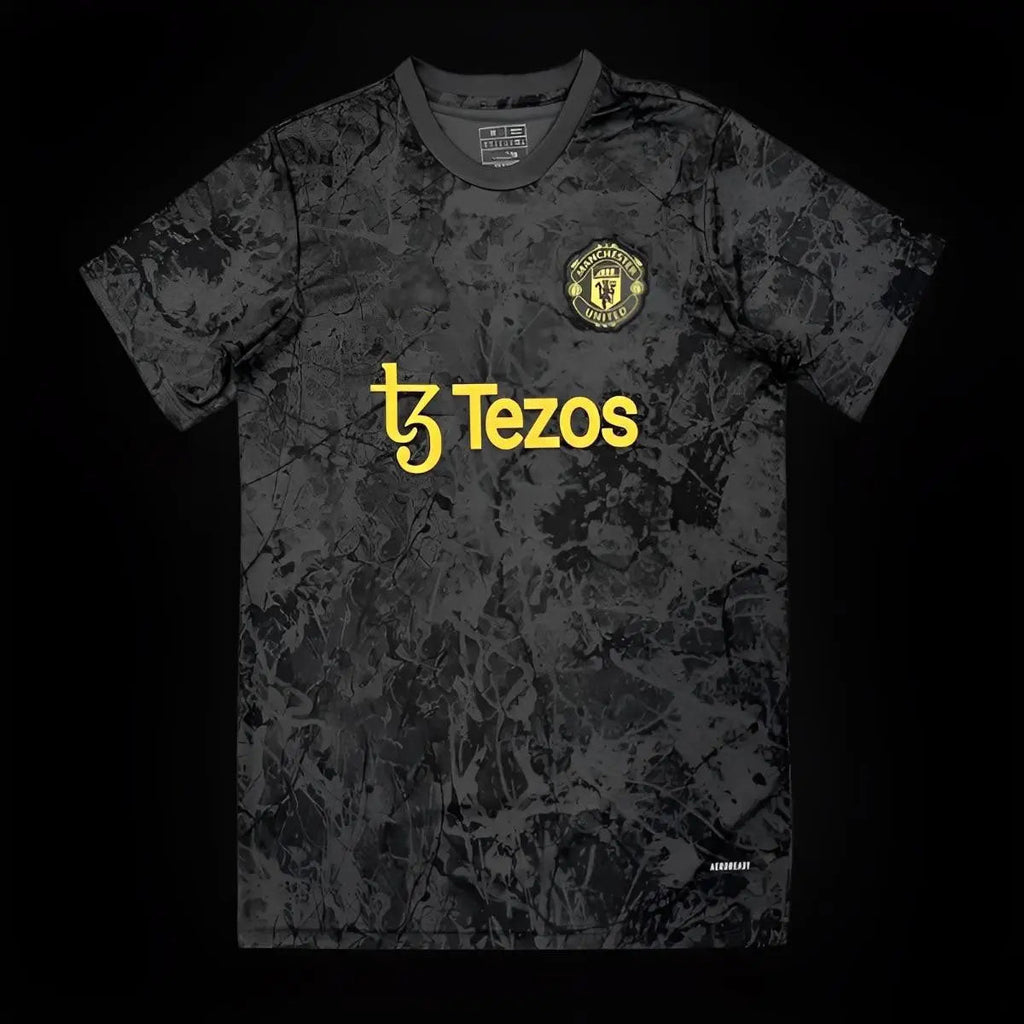 Manchester United maillot PRE-MATCH Noir 2023 2024